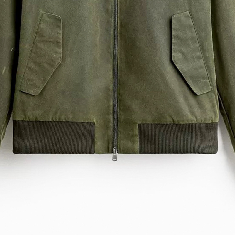 Aksesoris Pakaian Hem Rajut Rib Tebal 2x2 Untuk Jaket Baseball